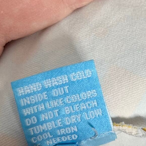 J. McLaughlin Catalina Cloth Dress Womens Medium Blue Orange Geo Floral Stretch - Picture 8 of 9